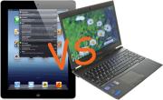 iPad versus Laptop